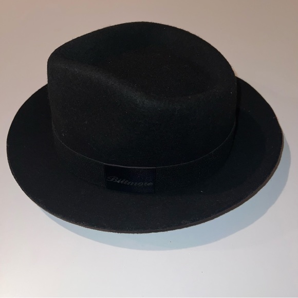Biltmore | Accessories | 917 Biltmore Fedora Black 10 Wool Fedora Size ...